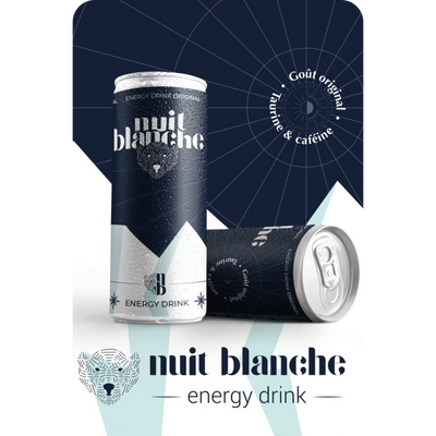 Nuit Blanche Energy Drink Goût Original